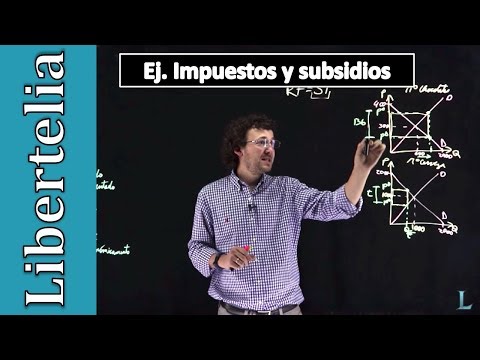 Vídeo: Diferencia Entre Subsidio E Impuesto