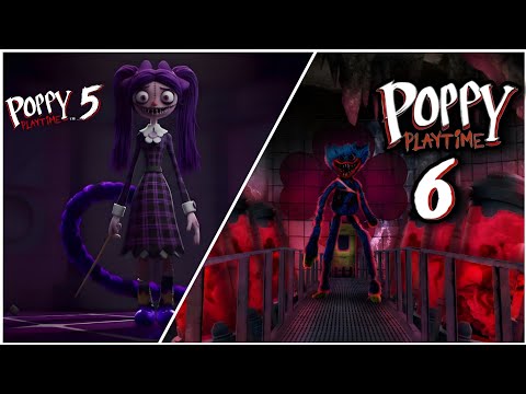 POPPY PLAYTIME CHAPTER 6 VS 5 VS 4 VS 3 VS 2 VS 1 TRAILER POPPY 5 HUGE DEV UPDATES LEAKS MOB