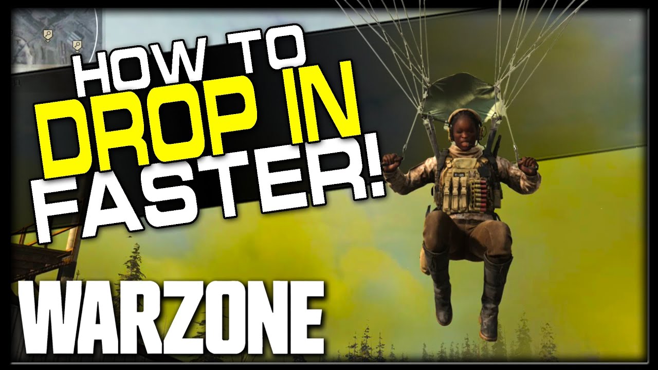 Always be First to Land! | Optimal Drop In Methods in Warzone!