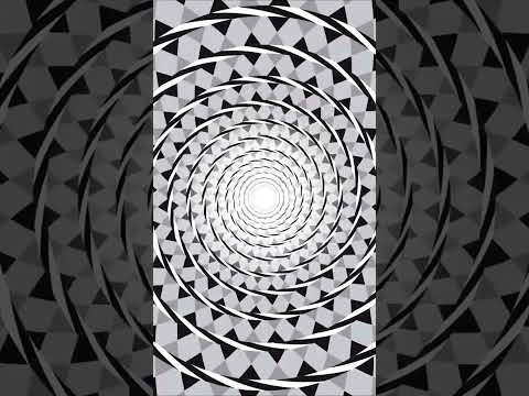 Оптическая иллюзия. Это не спираль, а окружности