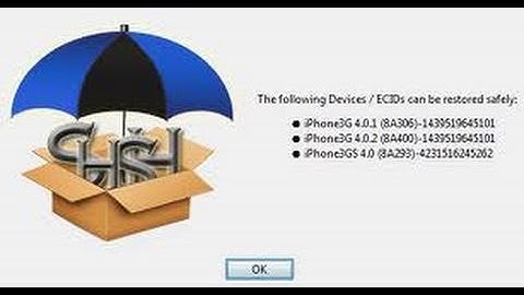 How To: Save SHSH Blobs/ FIles For ANY iPhone iPod Touch iPad 4.1 Firmware- Save Your Jailbreak!