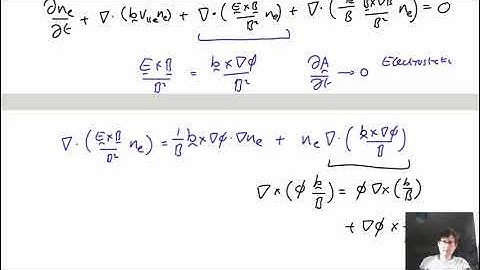 Plasma fluid theory(MHD) - Prof. Ben Dudson. 24c drift ordered