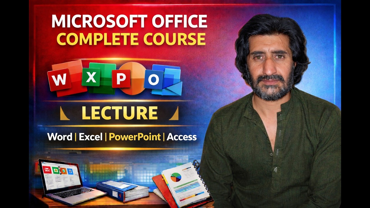 Microsoft Office Course in Urdu Lecture NO 1