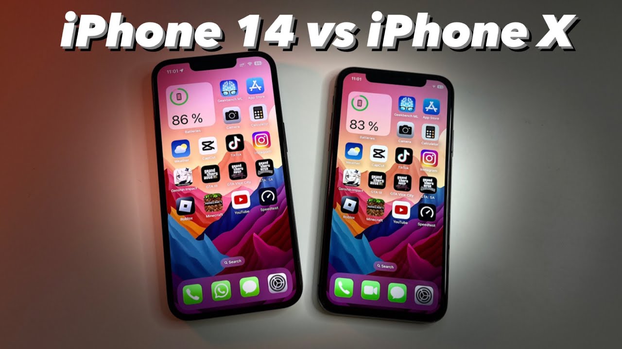 iPhone X vs iPhone 14 - The Ultimate Speed Test Comparison
