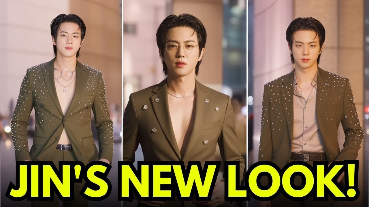 1 Hour Ago! Gucci Praises Jin BTS’s New Look — Did They Just Do a New Photoshoot?