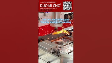 CNC hot-melt drilling and tapping machine processing, stretching bushing process.#cncdrillingmachine