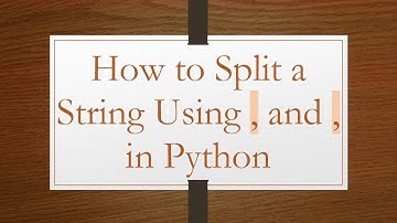 How to Split a String Using , and ,  in Python