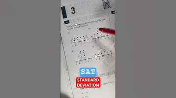 Understand Standard Deviation Fast (SAT Statistics)