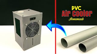 How to Make Air Cooler using PVC Pipe
