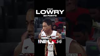 Kyle Lowry 20 PTS vs BLAZERS #nba2k