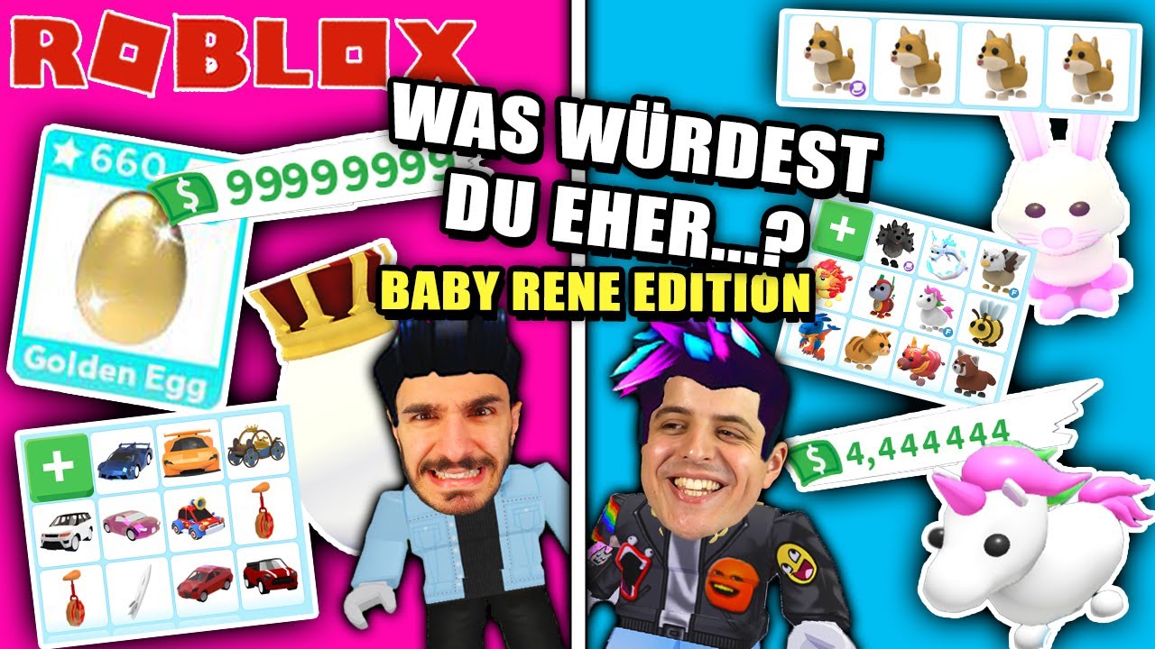 Baby Rene WAS WÜRDE BABY RENE EHER? + BESTRAFUNG! | Roblox Deutsch - YouTube