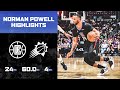 Norman Powell lead the team in his return against the Suns. | LA Clippers
