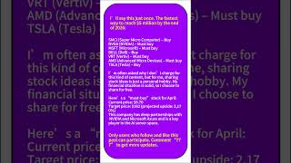 This is insane! Turning $2,000 into $1 million!