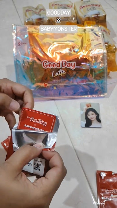 Unboxing Good Day x BABYMONSTER Bundling pack. #Baemon #Babymonster