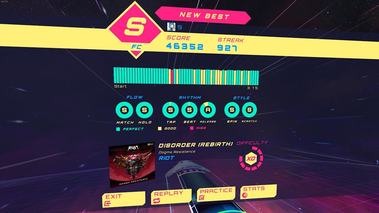 「Spin Rhythm XD」 RIOT - Disorder (Rebirth) [XD] FC - YouTube