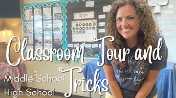 Classroom Setup for Middle School High School | Hacks, Tips, Tricks!