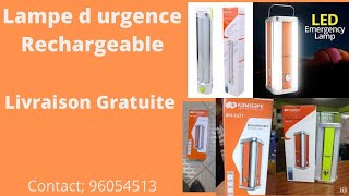 Lampe D Urgence Rechargeable Led Kamisafe Km 7613A Niamey Niger