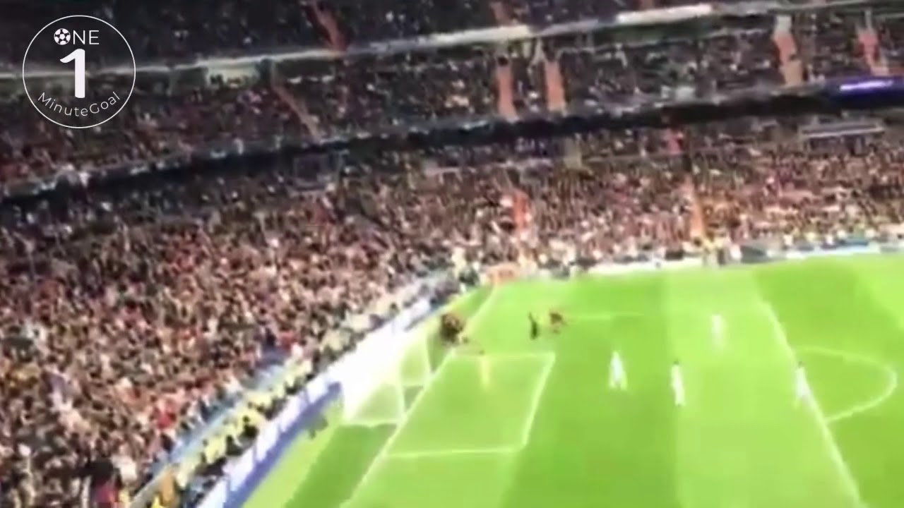 Kevin De Bruyne goal Real Madrid vs Manchester City the stands YouTube