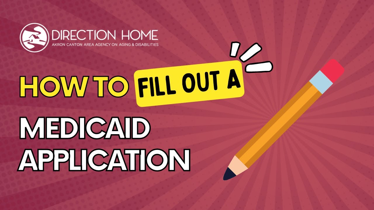 How to Fill out a Medicaid Application YouTube