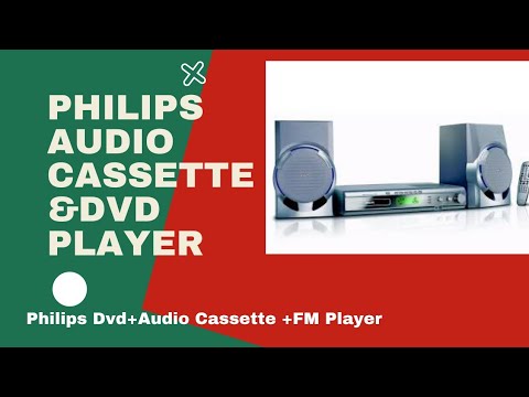 Philips Audio Cassette +DVD +FM player Philips FWD17 DVD Mini Hi-Fi System