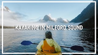 Kayaking in Milford Sound with Rosco's Kayaks by Mark Johansson 3,549 views 4 years ago 7 minutes, 45 seconds