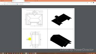 How to make 3D roof autocad part2