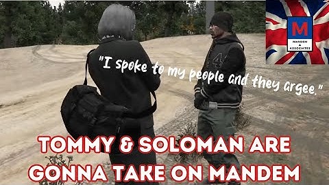 Tommy & Soloman are teaming Up. (Mandem NoPixel GTA RP)
