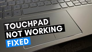 how to fix touchpad not working on windows 10 problem