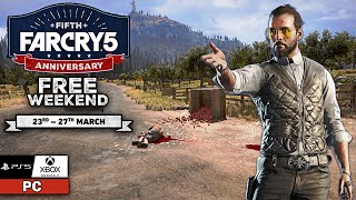 Far Cry 5 FREE WEEKEND with All New 60 FPS Update 😍 (PS4/XBOX/PC)