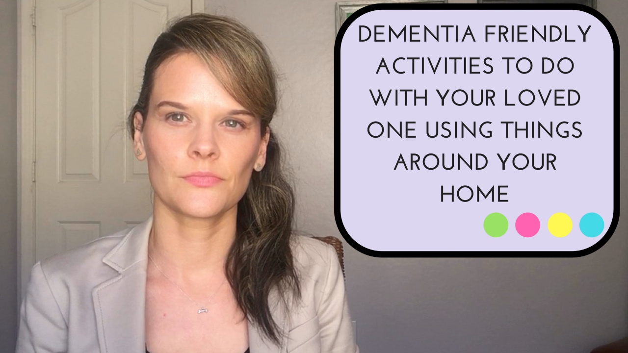 Dementia friendly activities do to at home with your loved one YouTube