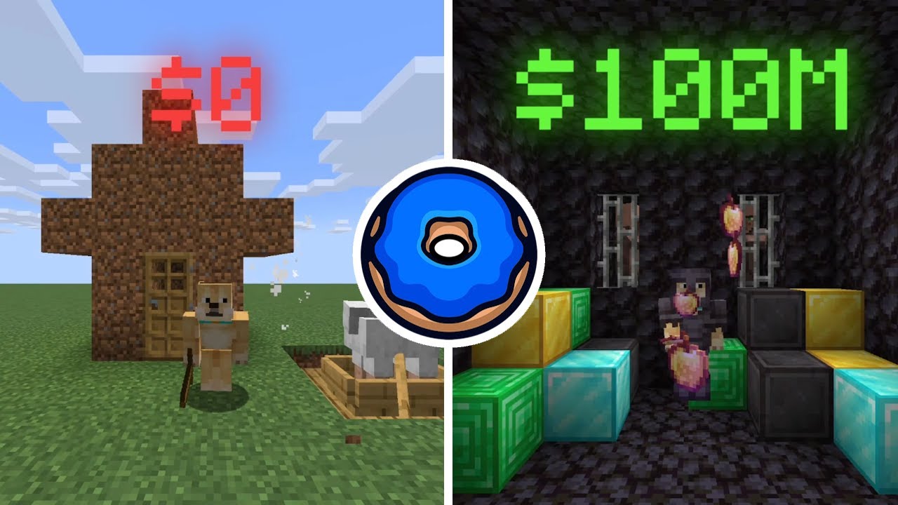 От 0 до 100 миллионов долларов с дуэлями на Donut SMP (часть 2)