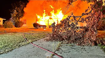 Westside Indy Residence Fire - Responding