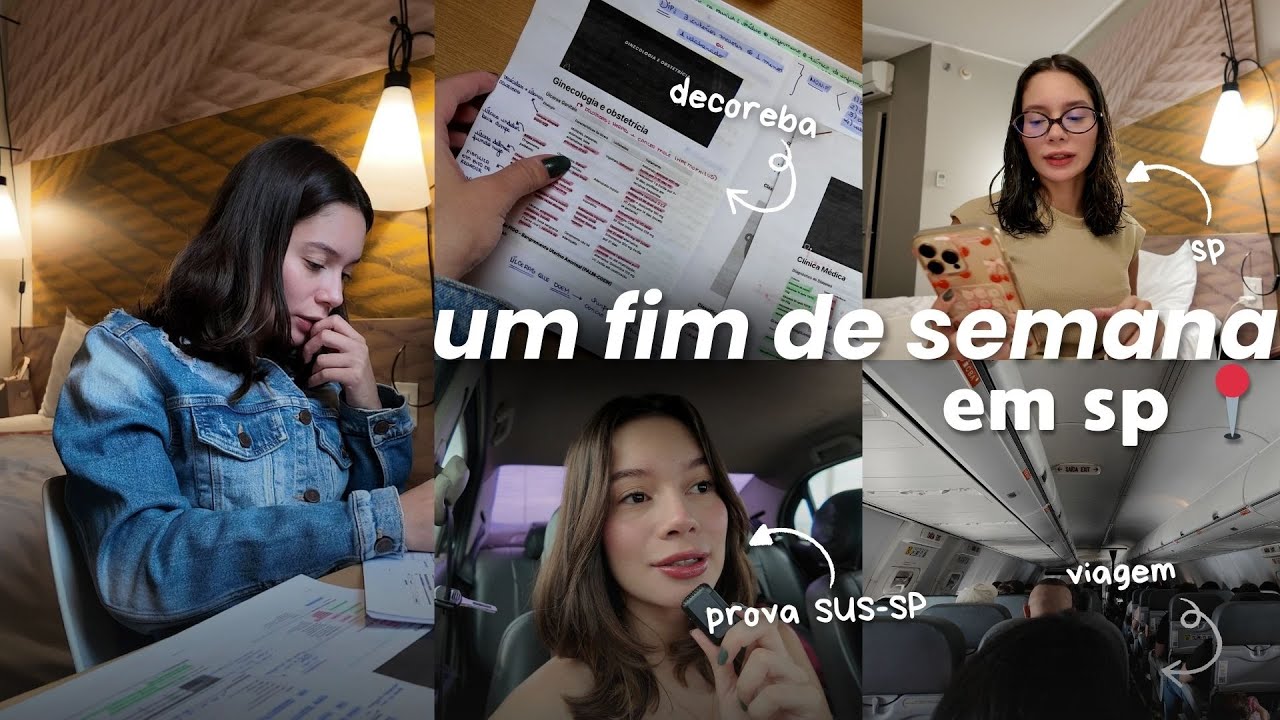 VLOG PRESTANDO A PROVA SUS-SP | Final de semana em São Paulo