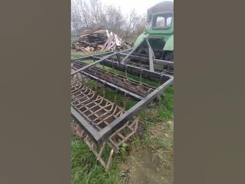 Мега культиватор на Т40АМ - YouTube