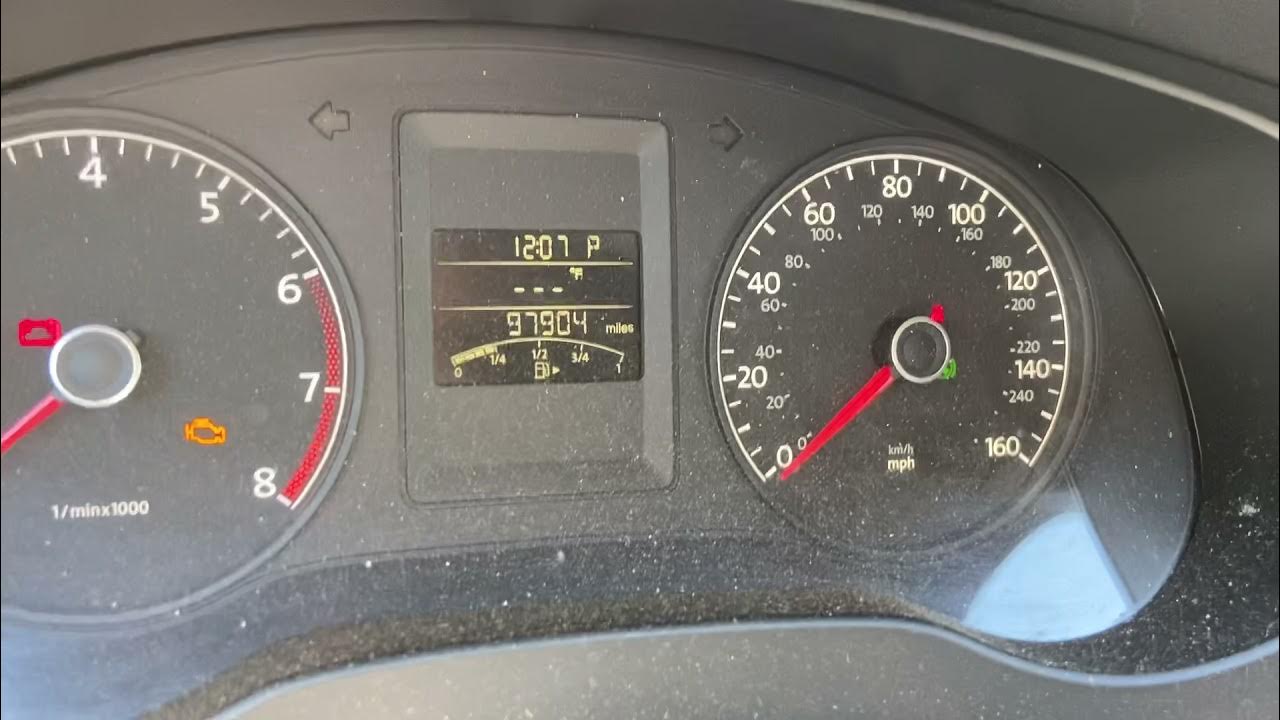 2012 Volkswagen Jetta Service reset - YouTube