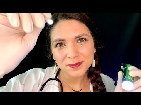 ASMR Face Exam - Medical Roleplay (Soft Spoken, Personal Attention)