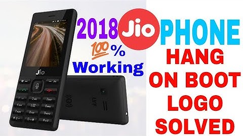 How To Solve Jio Phone Stuck On Boot Logo || Flashing Jio Phone || 100% Working New Method 2018