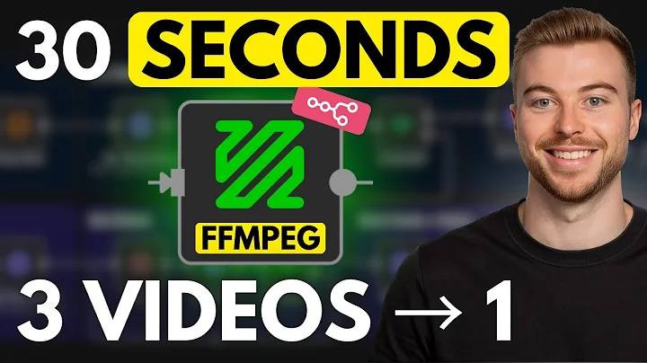 Merge Videos in 30 Seconds (No Installation - n8n FFMPEG)