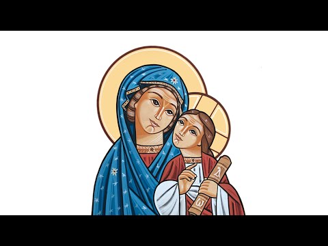القداس الالهى كنيسة السيدة العذراء