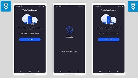 OTP View Ui in Sketchware| Desing 17 | UI Design for Sketchware | Royal Softwares|Sketchware Project