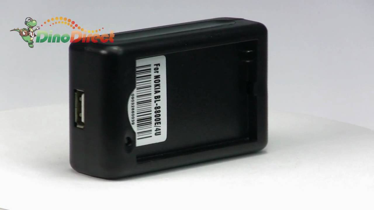 USB Battery Charger Cradle for NOKIA BL-4U 8800 E66  from Dinodirect.com