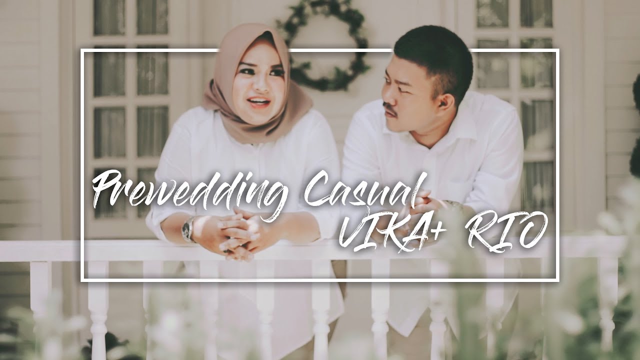 PREWEDDING CASUAL VIKA RIO PREWEDDING BOGOR UNCHAL PICTURES