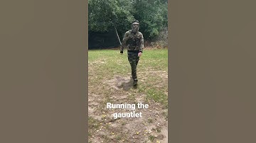 Paintball running the gauntlet