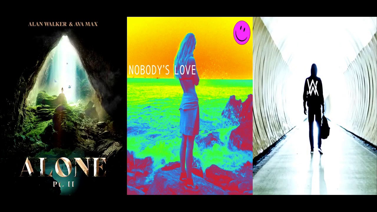 Nobody's Love ✘ Faded ✘ Alone Pt. II [Remix Mashup] - Maroons 5 x Alan Walker & Ava Max