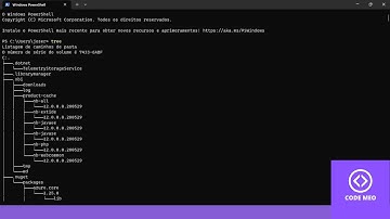 Terminal do Windows com PowerShell