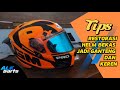 Tips bikin ganteng dan keren helm bekas  murah dan mudah