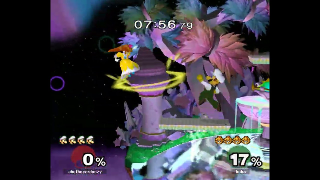 Sudden Death @ Pine Box 3  — LR4 — bebo ⟮Peach⟯ vs chefboyardeezy ⟮Luigi⟯