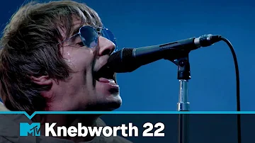 Liam Gallagher Performs 'Wall Of Glass' LIVE At Knebworth 22 | MTV Music