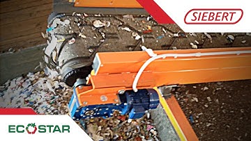 Siebert Ecostar - Classificação e separação de lixo - Plastic