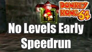 Donkey Kong 64 - No Levels Early in 2:02:26